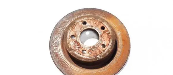 Ford Grand C-MAX Rear brake disc neventiliuojamas