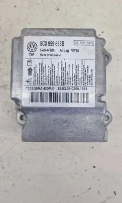 Volkswagen Golf VI Airbag control unit/module 5C0959655B 5WK44286 H4013S0613