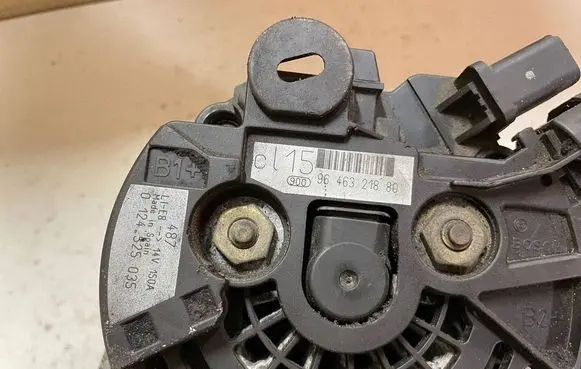 Peugeot 407 Generator/alternator 0124525035 9646321880