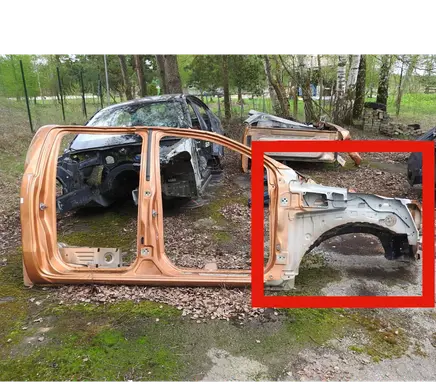 Front quarter panel