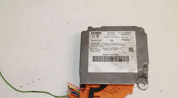 Peugeot 307 Airbag control unit/module 9645840780