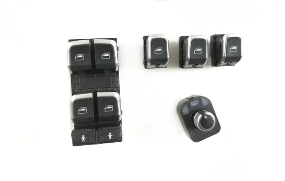 Audi A7 S7 4G Electric window control switch 4G0959851 8J0959565B 4H0959855A