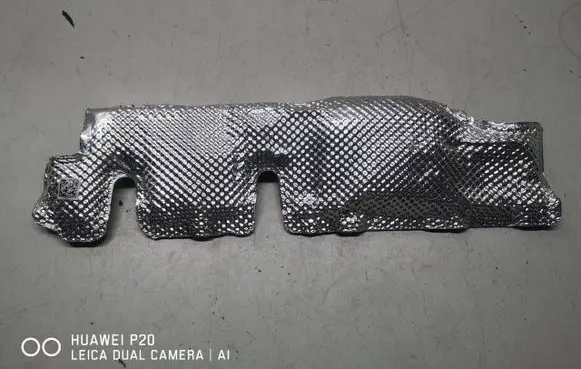 Heat shield in engine bay
