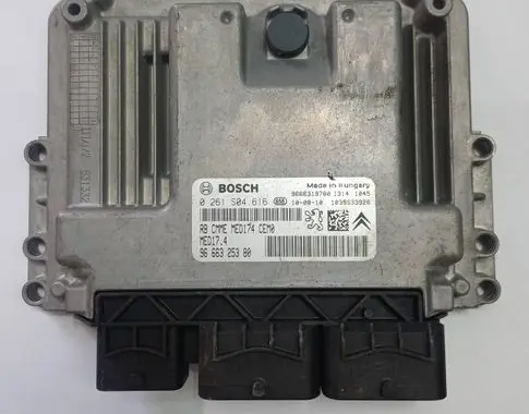 Peugeot 3008 I Engine control unit/module 9666325380 0261S04616 MED174