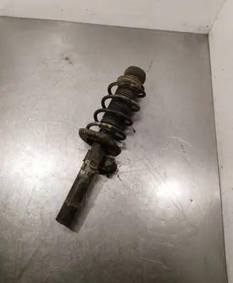 Front shock absorber with coil spring