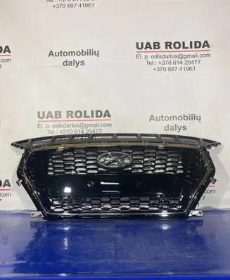 Hyundai i30 Front bumper upper radiator grill 86351G4000