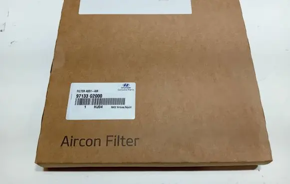 Cabin air micro filter