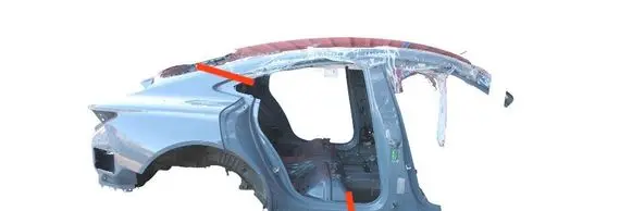 Audi E-tron GT Rear quarter panel 
