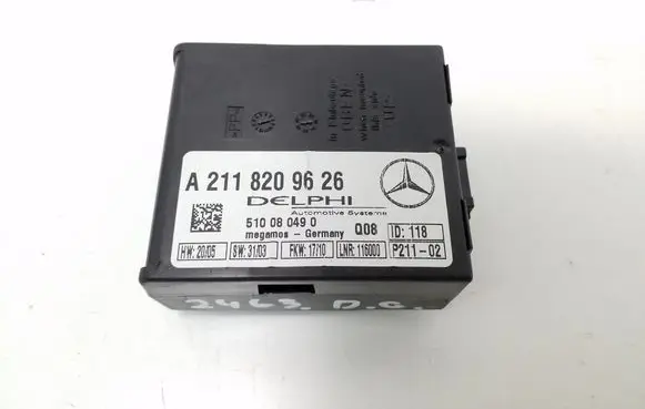 Mercedes-Benz CLS C219 Alarm control unit/module A2118209626
