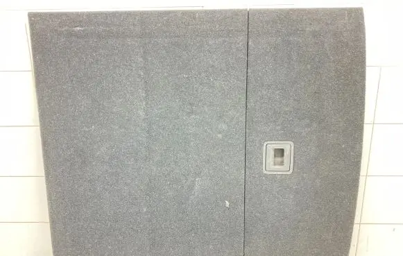 Volkswagen PASSAT B7 Trunk/boot floor carpet liner 3C9863463M