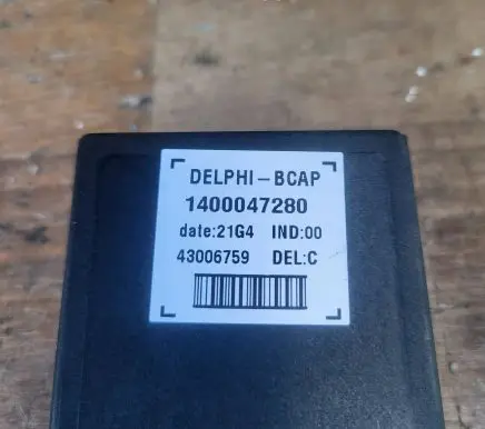 Peugeot 1007 Door control unit/module 1400047280 43006759