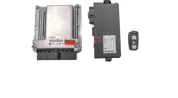 BMW 5 E60 E61 Engine ECU kit and lock set 8509034 13618509034 0281016638