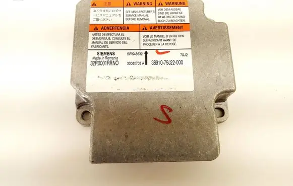 Suzuki SX4 Airbag control unit/module 3891079J22000 32R0001RRN0