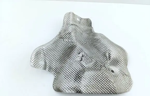 Heat shield in engine bay