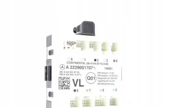 Mercedes-Benz S W222 Door control unit/module A2229001707
