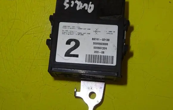 Toyota Auris 150 Door control unit/module 89741-02130 S000003006 000667324