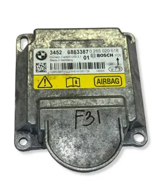 BMW 3 F30 F35 F31 Airbag control unit/module 6863387 34526863387