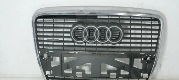Audi A6 S6 C6 4F Front bumper upper radiator grill 4F0853651