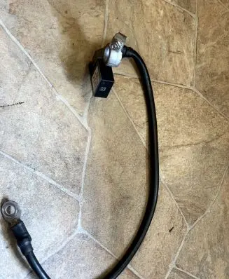 Negative earth cable (battery)