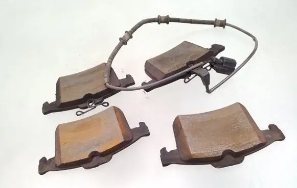 Jaguar XJ X351 Brake pads (rear) GALFER6156FF 607255 C2D3792