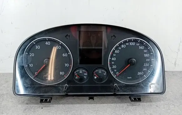 Volkswagen Touran I Speedometer (instrument cluster) 1T0920860V1312130
