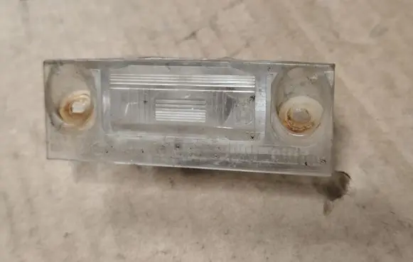 Number plate light