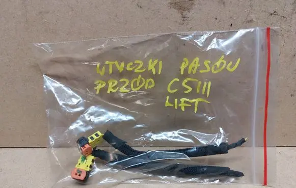Citroen C5 Airbag squib ring wiring 