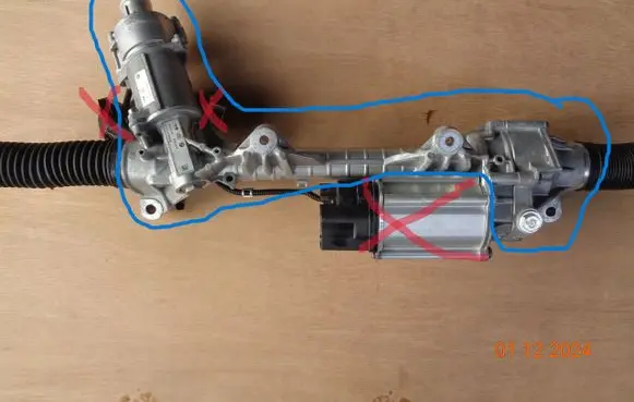 BMW 5 F10 F11 Steering rack 6795194BMWASD