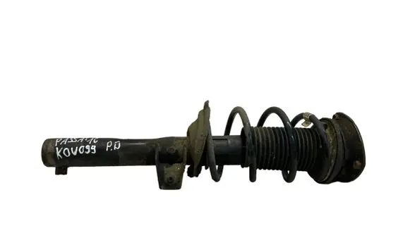 Front shock absorber with coil spring