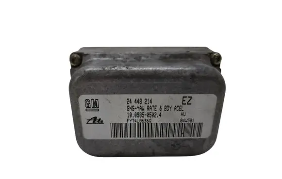 Opel Astra H ESP acceleration yaw rate sensor 24448214 10098505024