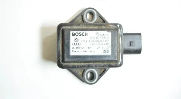 Audi A6 S6 C5 4B ESP acceleration yaw rate sensor 8E0907637A