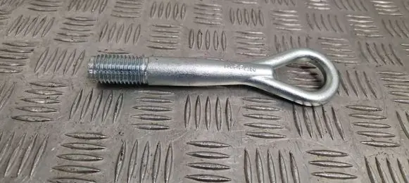Towing hook eye