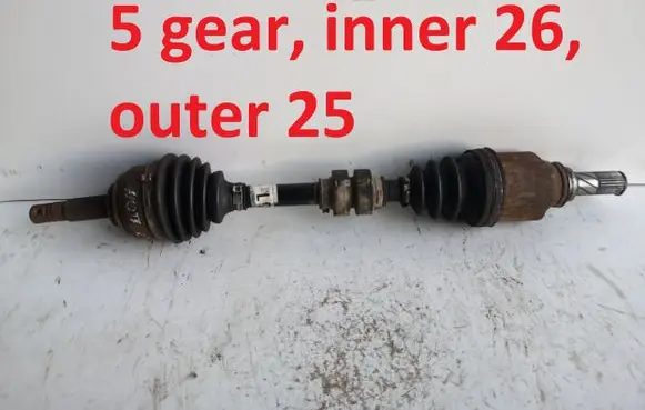 Nissan Note (E12) Front driveshaft