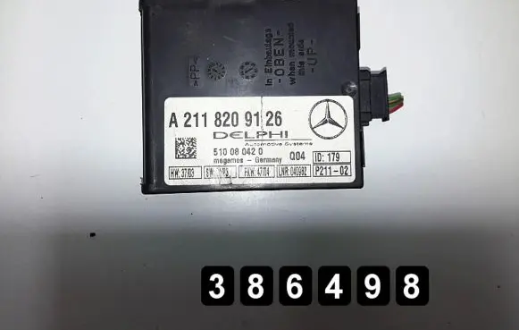Mercedes-Benz C W203 Engine control unit/module A2118209126