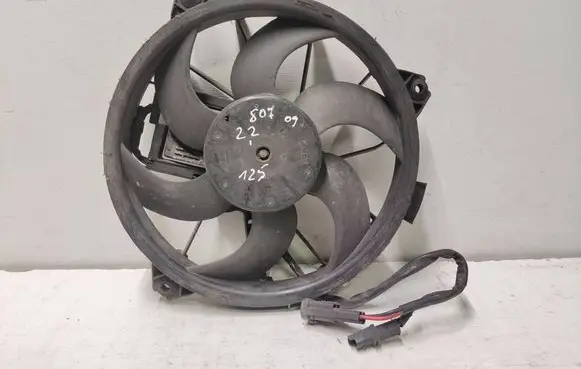 Peugeot 807 Electric radiator cooling fan 9682626680