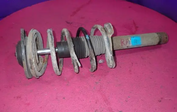 Peugeot 206 Front shock absorber with coil spring