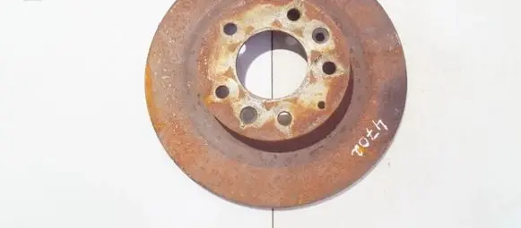 Mazda 6 Rear brake disc neventiliuojamas