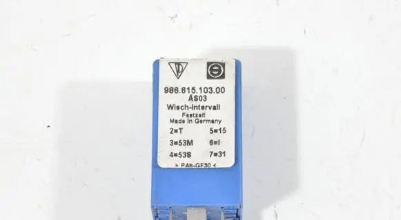Porsche Boxster 986 Window wiper relay 98661510300
