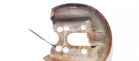 Peugeot 3008 I Rear brake disc plate dust cover 