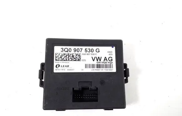Skoda Octavia Mk3 (5E) Other control units/modules 3Q0907530G