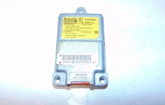 Peugeot 206 Airbag control unit/module 9643400580 550666100