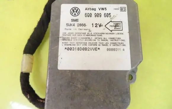 Volkswagen Sharan Airbag control unit/module 6Q0909605