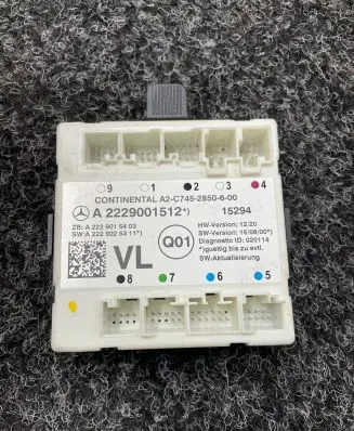 Mercedes-Benz C W205 Door control unit/module A2229001512