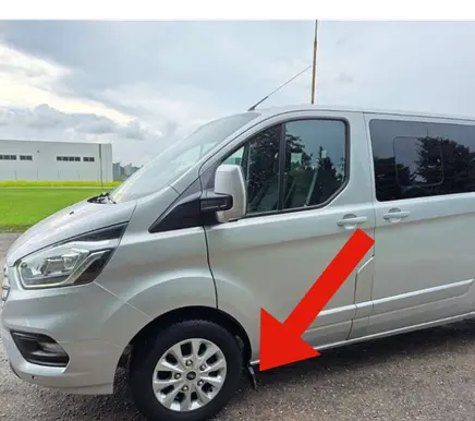 Ford Transit Custom Front mudguard BK2116A267B