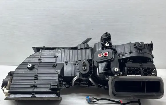 Interior heater climate box assembly