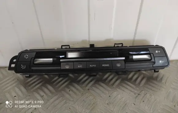 Peugeot Expert Climate control unit 98340419ZD 7821000018836001