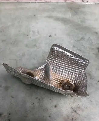 Hyundai Tucson IV NX4 Heat shield in engine bay 