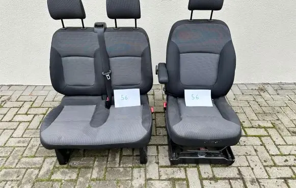 Renault Trafic III (X82) Seat and door cards trim set 876207632R