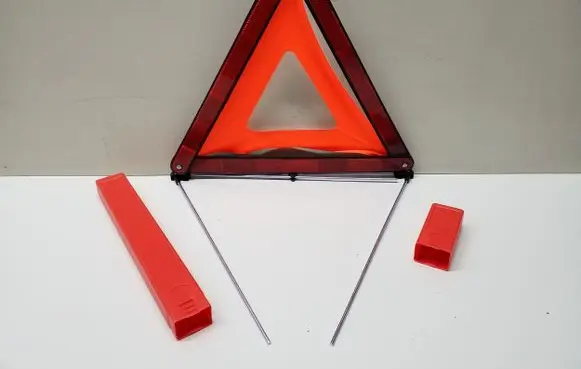 Hyundai Tucson IV NX4 Emergency warning sign 27R04012757
