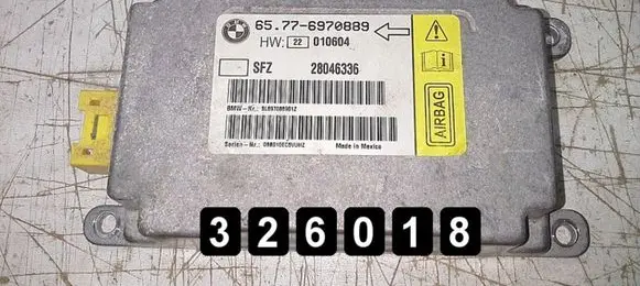 BMW 7 E65 E66 Engine control unit/module 65.77-6970889